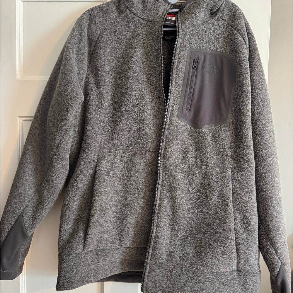 The North Face Charcoal Fleece Jacket